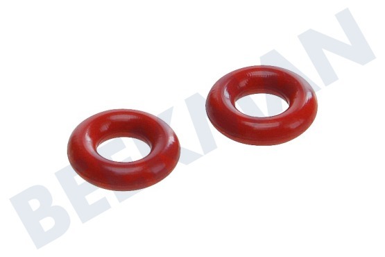 Ufesa Koffiezetapparaat 425970, 00425970 O-ring Siliconen, rood -4mm-