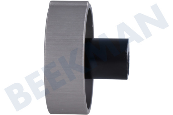 Atag Oven-Magnetron Knop Draaiknop, grijs