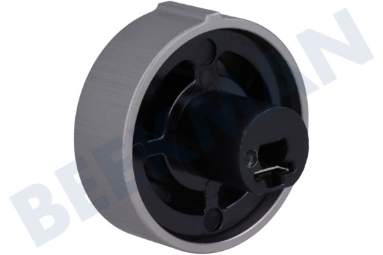 Atag Oven-Magnetron Knop Draaiknop, grijs