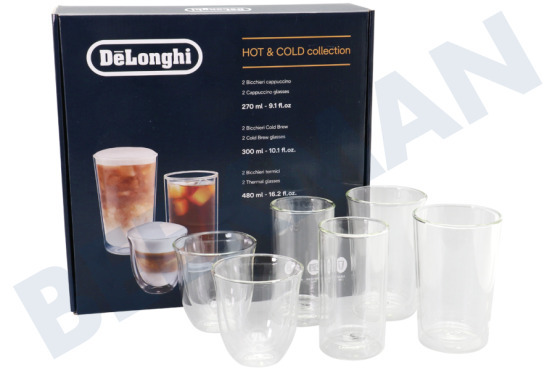 DeLonghi  DLSC326 Kopjes Hot and Cold Collection