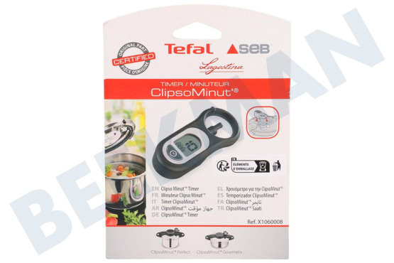 Tefal Pan X1060008 ClipsoMinut Timer