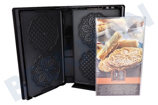 Tefal  XA800712 Snack Collection Bloemvormige Wafelplaten