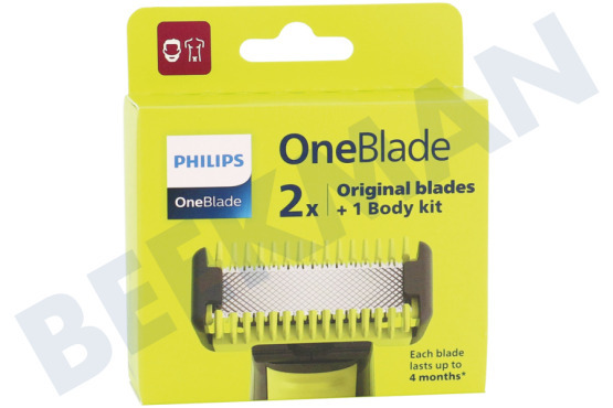 Philips  QP620/50 Scheerblad OneBlade Face + Body kit