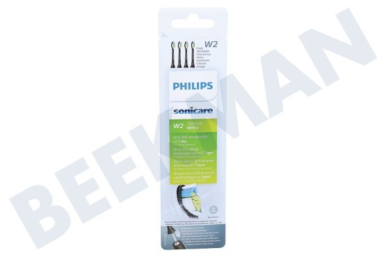 Philips  HX6064/11 Sonicare Optimal White Opzetborstels Black