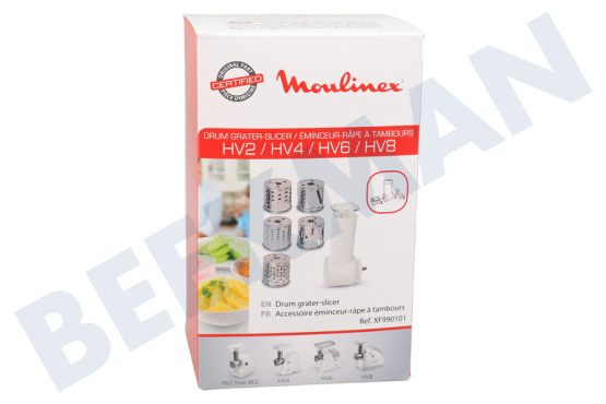 Moulinex Küchenmaschine Trommelreibe
