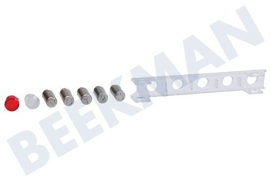 Mora Afzuigkap Druktoets Druktoets set, 5 stuks