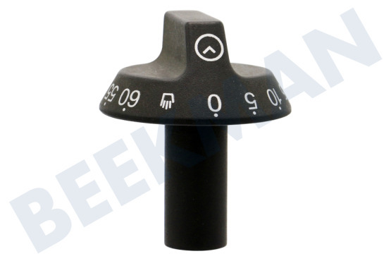 Smeg Oven-Magnetron Knop Timer, zwart