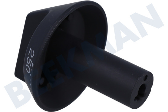 Smeg Oven-Magnetron Knop Temperatuur, zwart