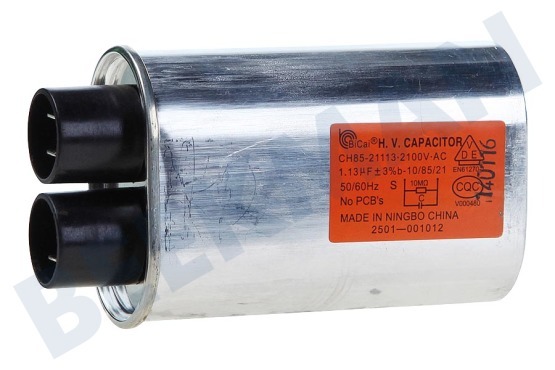 Etna Oven-Magnetron 2501-001012 Condensator Hoogspanning 1.13uf 2100V