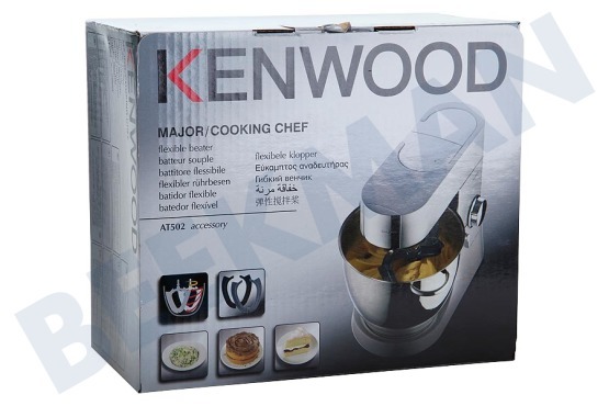 Kenwood Küchenmaschine AT502 Knethaken AT502 Flexibler Rührbesen