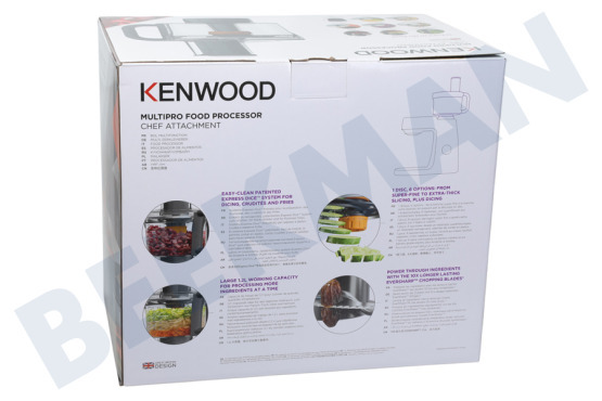 Kenwood Küchenmaschine KAH65.000PL Aufsatz Multipro-Küchenmaschine