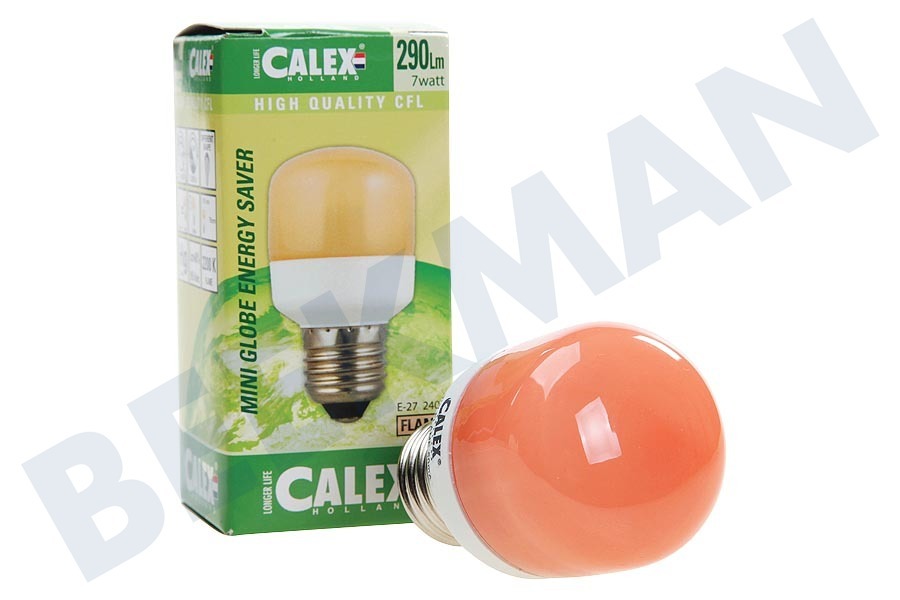 Tulpen Mondwater kraan Calex 572318 Calex Mini Globelamp T45 240V 7W E27 Flame