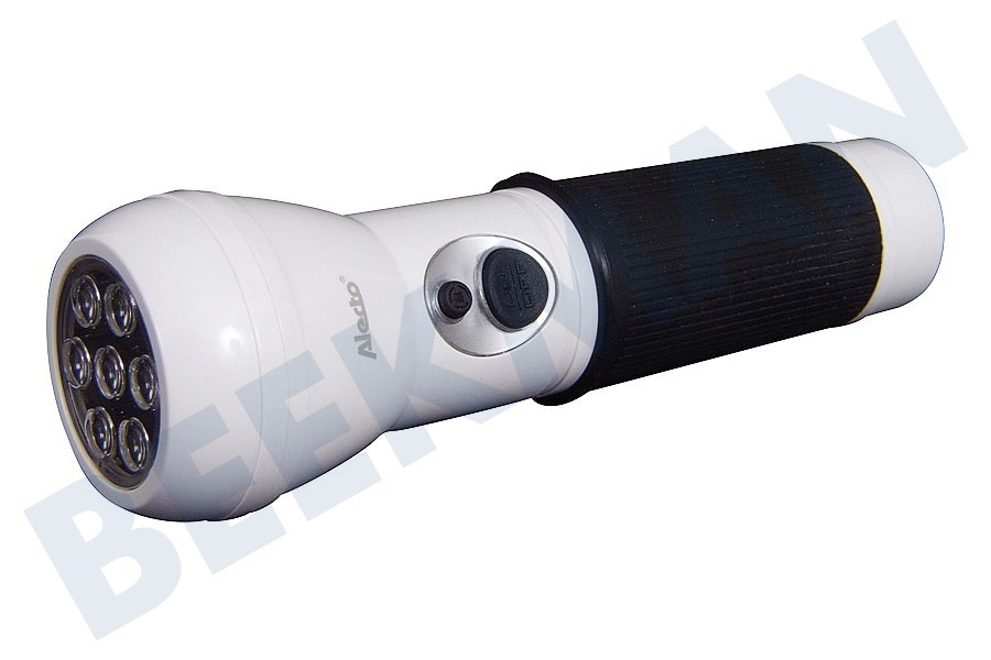 Positief Machtig fluiten Alecto ATL120W ATL-120W Oplaadbare LED Zaklamp Wit