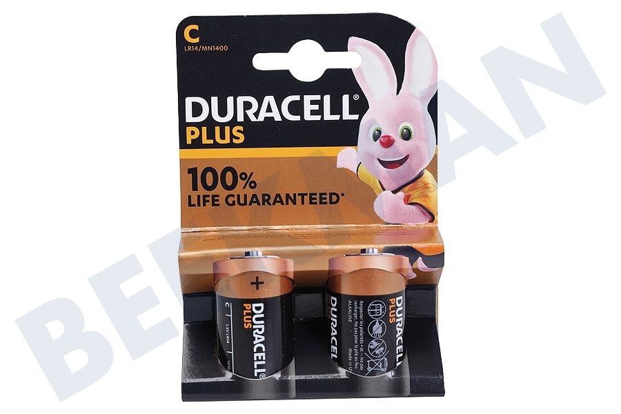Duracell Lr14 Duracell Plus Alkaline C Batterijen