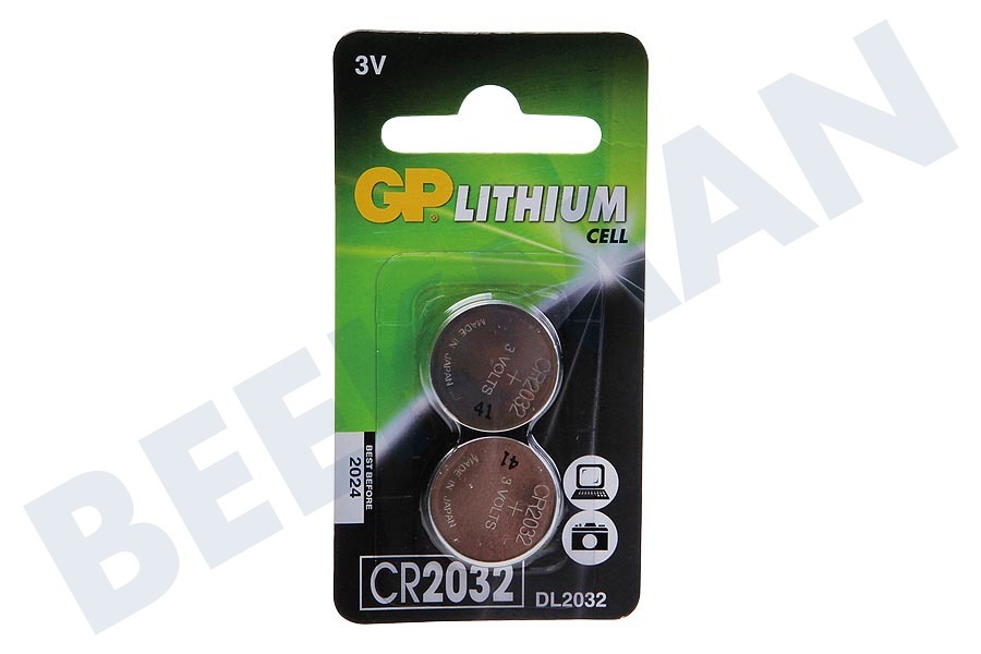 GP GPCR2032STD192C2 CR2032 Lithium CR2032