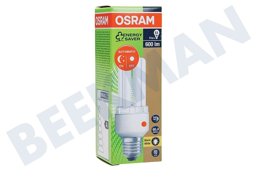 Voorschrift zonnebloem varkensvlees Osram 4008321986955 Spaarlamp Dulux Intelligent Sensor