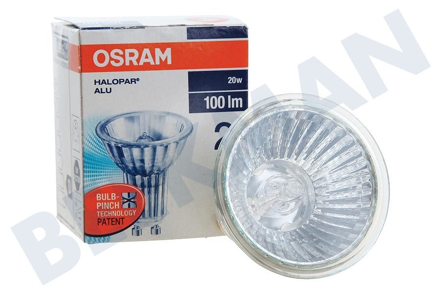 Osram Halogenlampe Halopar 16 Alu Reflektor 20W GU10 230V Warmweiß Di - Foto 5