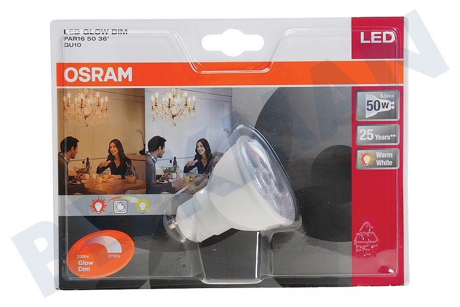 Osram 4058075037533 LED Glow Dim Classic Par 16 Mat