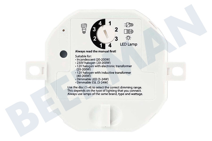 KlikAanKlikUit 70082 ACM100 Inbouw Dimmer