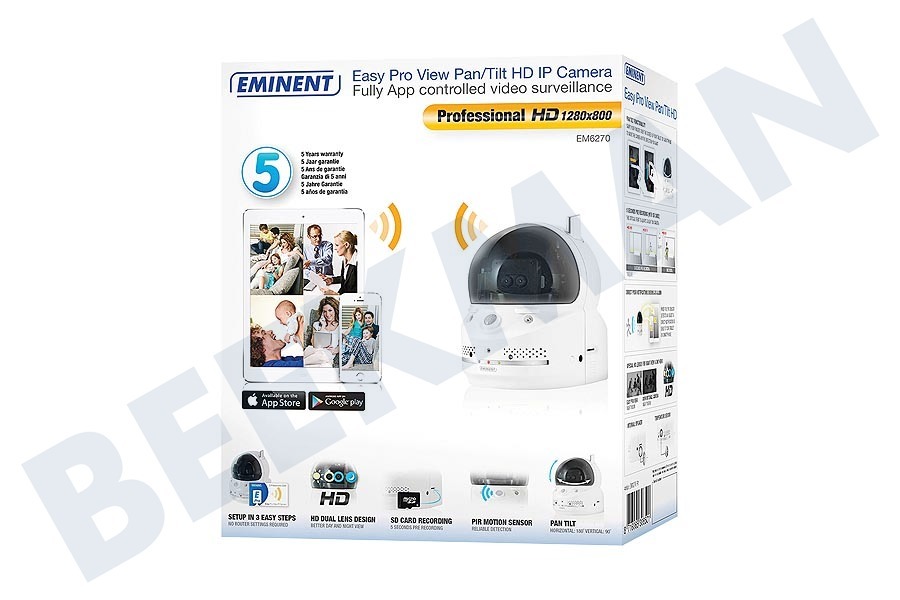 Eminent EM6270 EM6270 Easy Pro View HD IP Camera