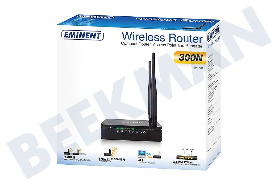 Eminent EM4700 Draadloze 300N Router