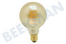 Calex  1001003400 Globe LED G95 Goud Flex Filament E27 5,5W