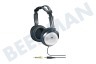 JVC  HA-RX500 Full Size Stereo Hoofdtelefoon Zwart/Zilver