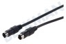 SVHS Kabel, S-Video Male - S-Video Male, 2.5 Meter