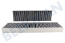Hotpoint Kochplatte 165265001 Filter Kohlefilter, 2 Stk
