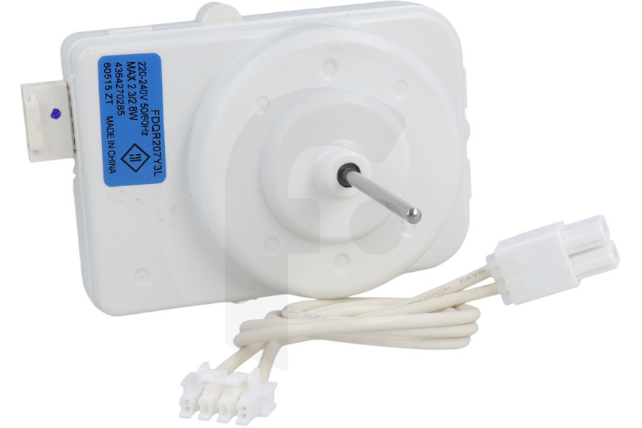 Princess Congelador Ventilador alternativo para frigorífico 4364270285 adecuado para entre otros GNE46102B, KWD9440X, GNE25800S