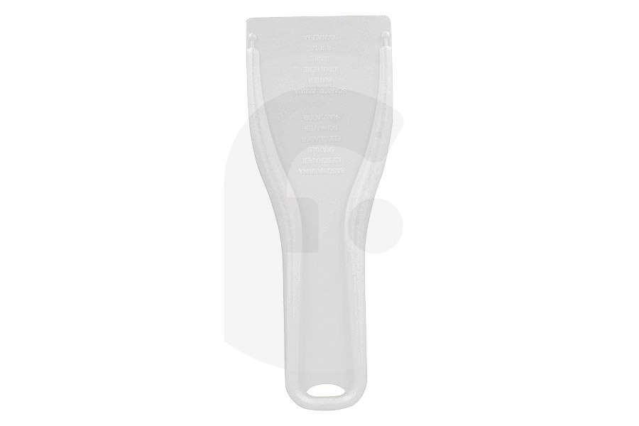 Horn Congelador Raspador de hielo blanco para Zanussi y otros frigorífico, congelador 2231078029 adecuado para entre otros uso universal