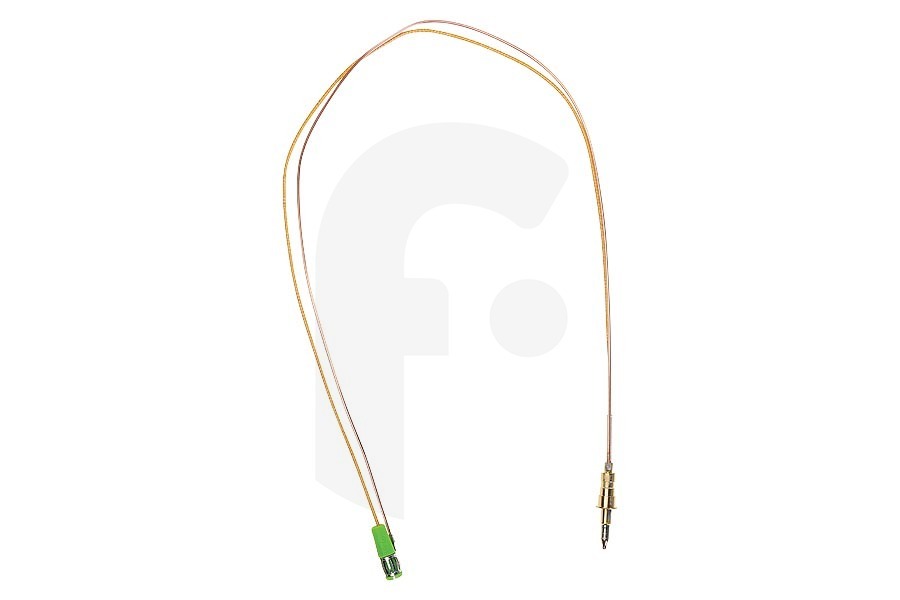 Tricity bendix Cocina & Encimera Termopar (500mm 2 cables) fogón 3570653067 adecuado para entre otros HG795540XB, HG654320UM