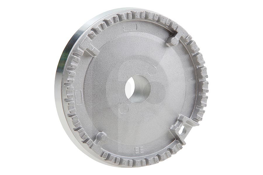 Terzi 52928, C00052928 Cocina & Encimera Distribuidor de llama (9 cm de color cromo) fogón C00052928, 52928 adecuado para entre otros XC95MGI