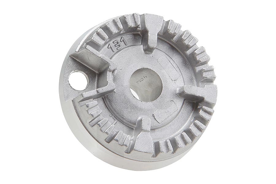 Terzi 52930, C00052930 Cocina & Encimera Distribuidor de llama (12.5cm color cromo) para estufa C00053173, 53173 (5 cm de color cromo) fogón C00052930, 52930 adecuado para entre otros XC95MGI