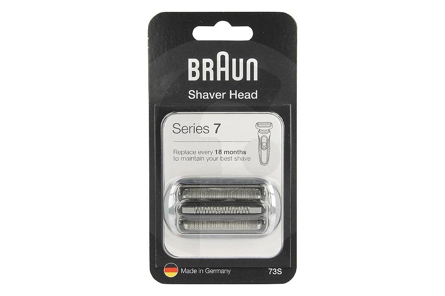 Braun 4210201262916 Maquinilla de afeitar Braun lámina de afeitar 73S paquete combinado con bloque de cuchillos maquinilla de afeitar 81697103 adecuado para entre otros Serie 7