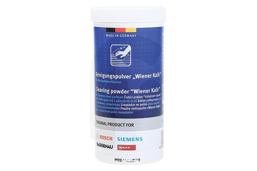 Siemens 311946, 00311946 Cocina & Encimera Bosch 311946 00311946 Polvo de limpieza para campana extractora de acero inoxidable