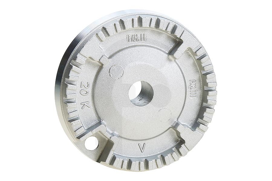Listo Cocina & Encimera Cabeza de quemador Beko normal para Stove 423920045 adecuado para entre otros CG51000, CM51210