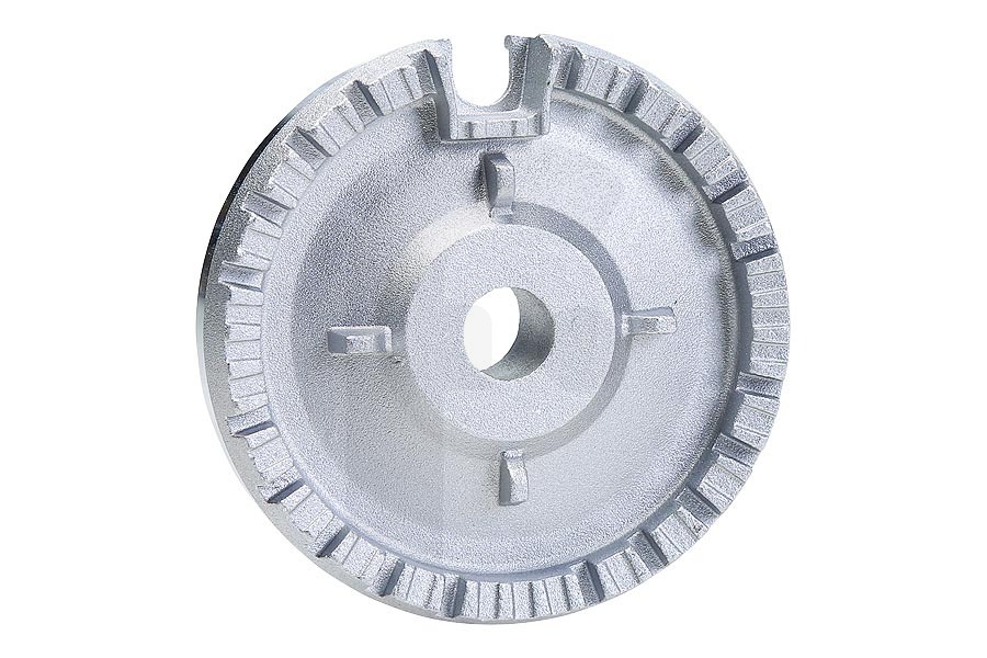Listo Cocina & Encimera Beko Base del quemador (base, quemador, cabezal del quemador) normal cocina 223244071 adecuado para entre otros FSG62010DW, BFC918GMX, FSE52322DW