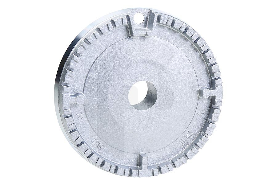 Listo Cocina & Encimera Beko Base del quemador (base, quemador, cabezal del quemador) fuerte cocina 423920046 adecuado para entre otros CG51000, CM51210, CM61210