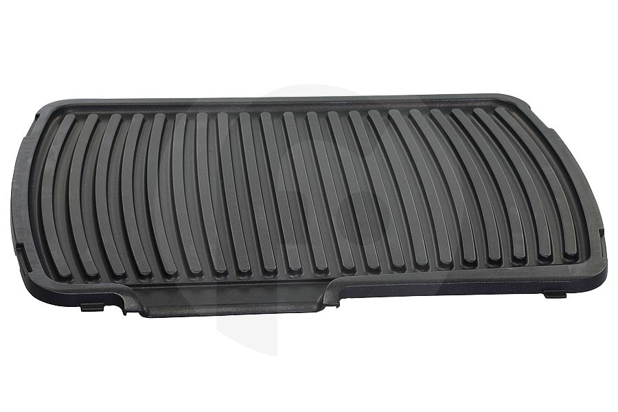 Tefal Grill apparaat Grillplaat (plaat) onder/boven voor o.a. Tefal contactgrill SS203433, SS-203433 geschikt voor o.a. GC461B12, GR461B21, GC461B349