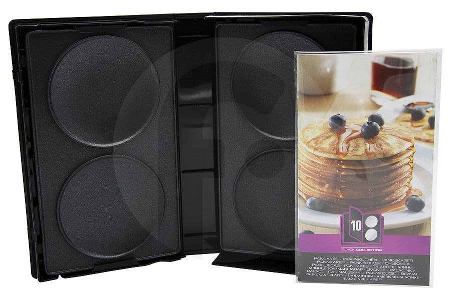Tefal Grill apparaat Mini-pannenkoekenplaten Snack Collection voor o.a. Tefal wafelijzer XA801012, XA-801012 geschikt voor o.a. SW852, SW853, SW854, SW857