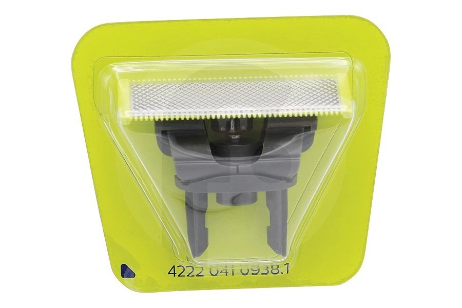 Philips Maquinilla de afeitar Cabeza de afeitado Philips para recortadora Oneblade Pro 422203628081, QP210/50 adecuado para entre otros QP2520, QP2530, QP6520