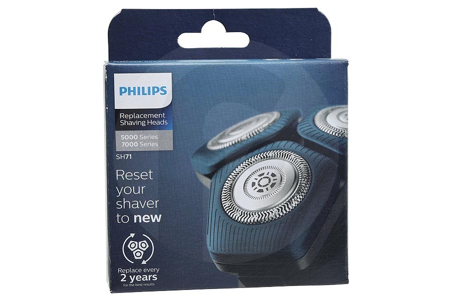 Philips Maquinilla de afeitar Cabezal afeitado (SH71/50) maquinilla de afeitar adecuado para entre otros Afeitadora serie 7000