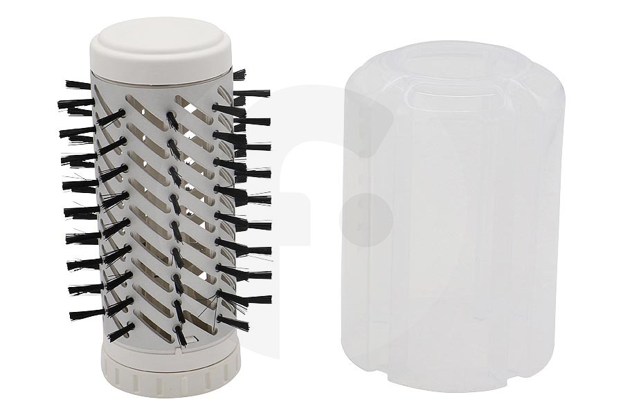 Rowenta Rowenta XD9500F0 Secador Cepillo De Golpe Redondo 5cm Largo/Grueso Secador De Pelo adecuado para entre otros CF9530 Cepillo rizador