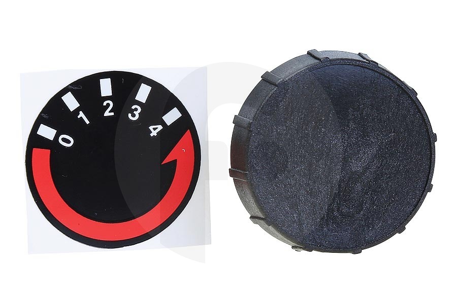 Dometic Cocina & Encimera Dometic Perilla de gas (perilla) del horno negra cocinilla de camping 388002880 adecuado para entre otros Origo 1500, 3000, 6000
