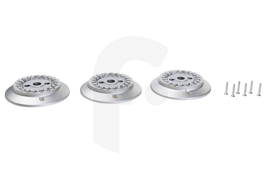 Dometic Cocina & Encimera Dometic base del quemador (base, quemador, cabezal del quemador) 3 piezas cocinilla de camping 407144151 adecuado para entre otros EK2000